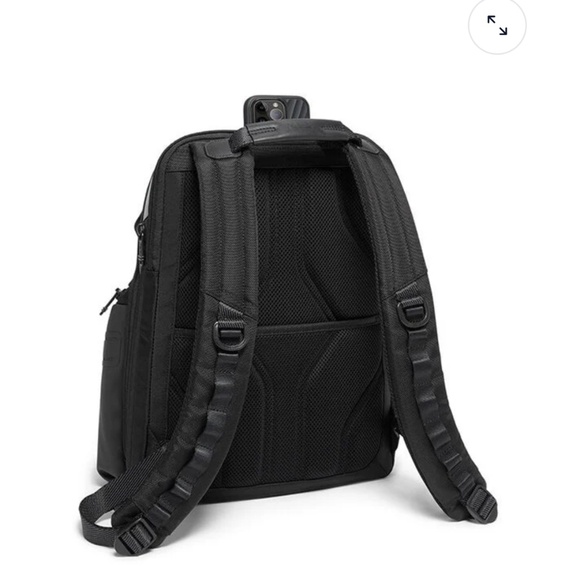 🎒 TUMI Voyage Backpack | Gray & Black with Orange Accents - Picture 3 of 16